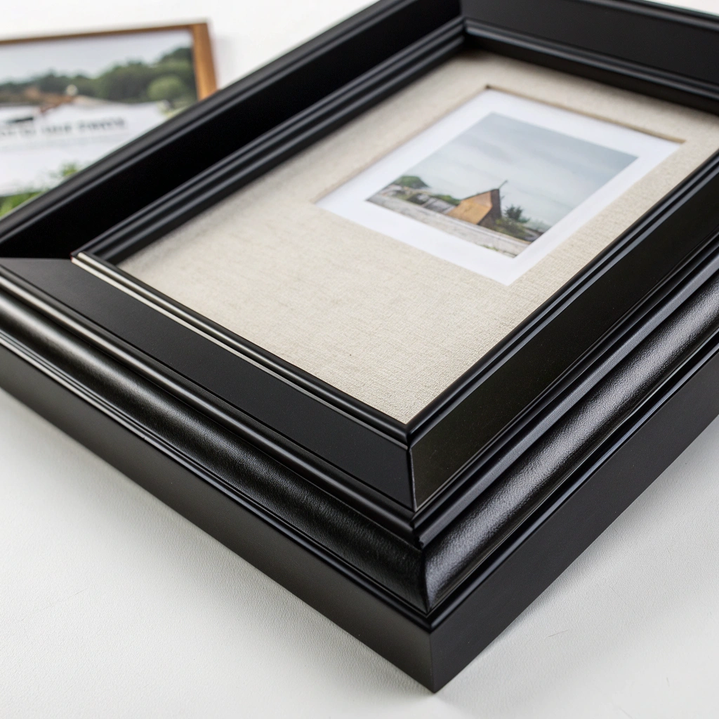 Elegant Black Frame for Canvas Art